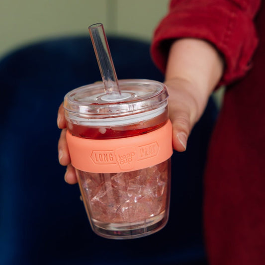 Cold Cup Longplay Boba - M 12oz | Clay