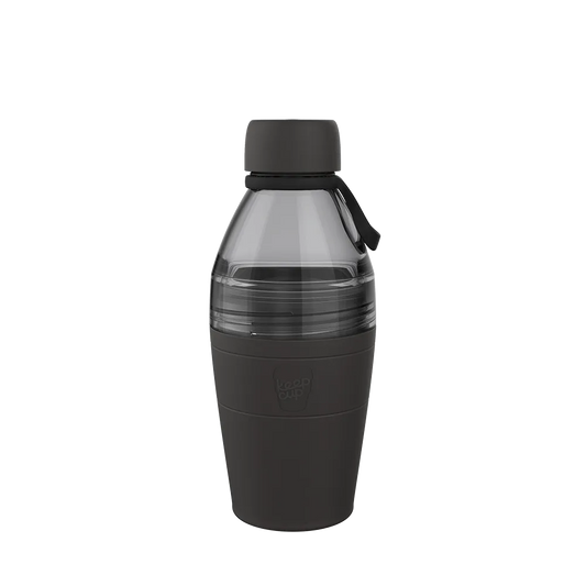 Helix Bottle Clear Top - 18oz | Black