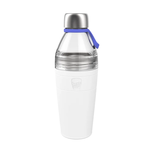 Helix Bottle Clear Top - 22oz | White