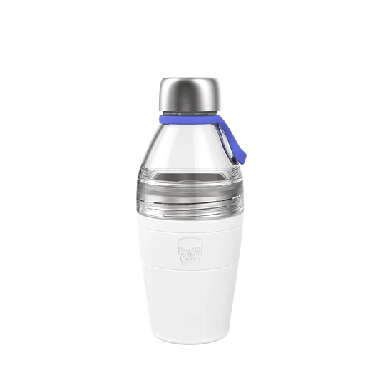 Helix Bottle Clear Top - 18oz | White