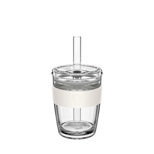 Cold Cup Longplay Boba - M 12oz | Chalk