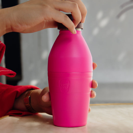 Helix Bottle - M 18oz | Fuchsia