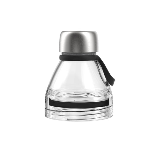 Helix Light Bottle Lid - Clear | Black