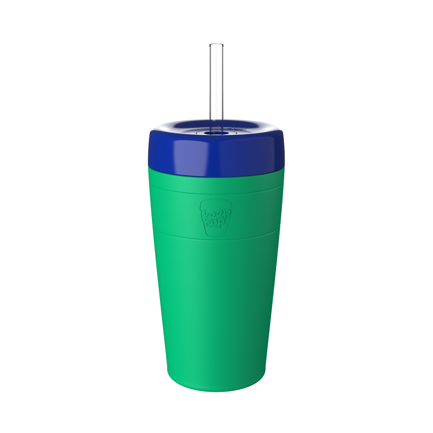 Commuter Cold Cup - L 16oz | Emerald Electric Blue