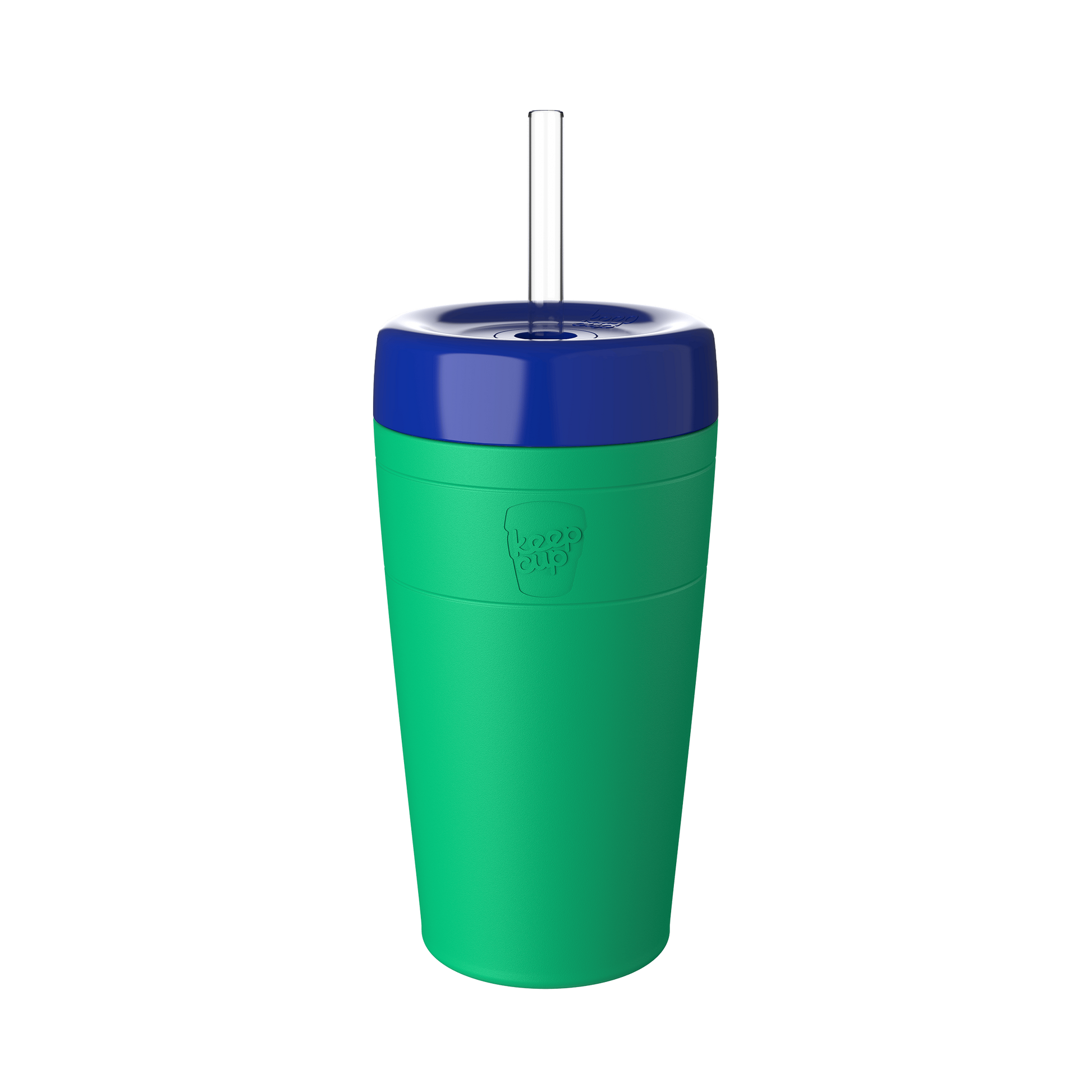 Commuter Cold Cup - L 16oz | Emerald Electric Blue