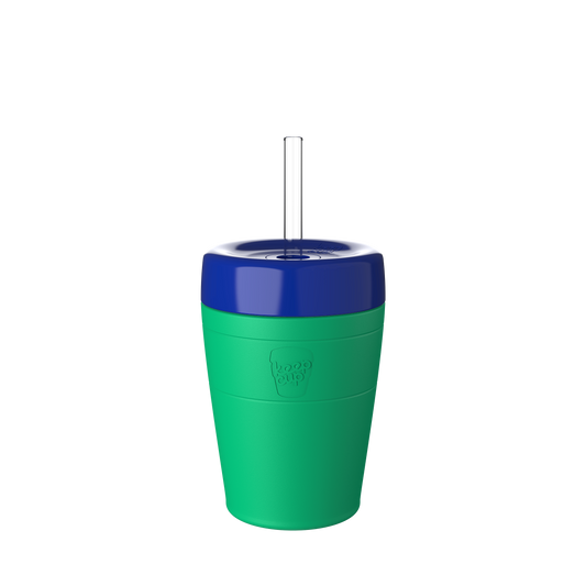 Commuter Cold Cup - M 12oz | Emerald Electric Blue
