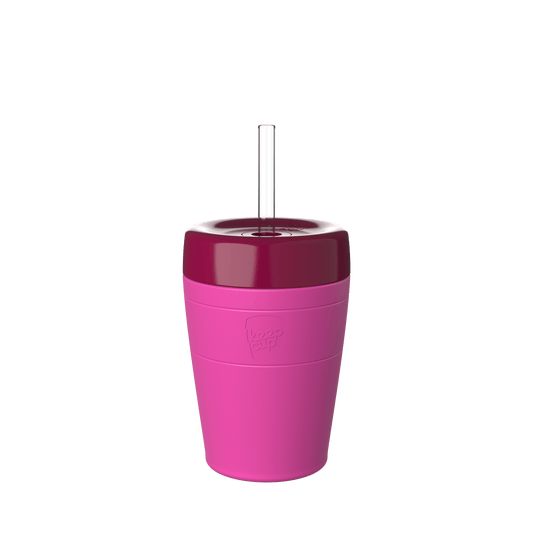 Commuter Cold Cup - M 12oz | Fuchsia Burgundy