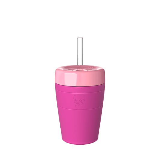 Commuter Cold Cup - M 12oz | Fuchsia