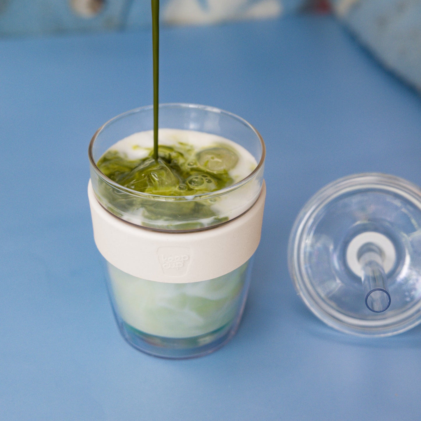 Cold Cup Longplay Boba - M 12oz | Chalk