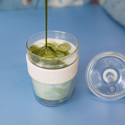 Cold Cup Longplay Boba - M 12oz | Chalk